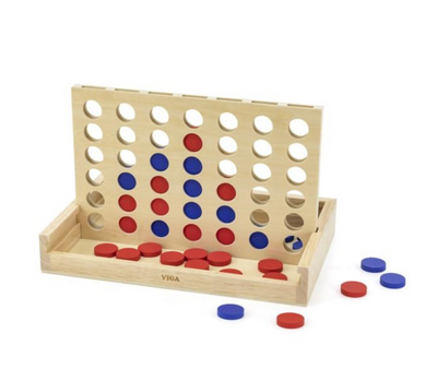 Viga - Wooden 4 in a Row