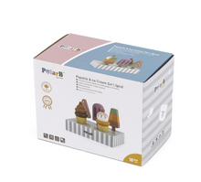 PolarB - Wooden Popsicle & Ice Cream Set (5pcs)