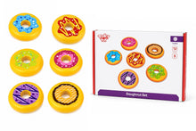 Tooky Toy - Wooden Doughnut Set of 6