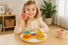 Tooky Toy - Wooden Doughnut Set of 6