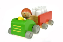 Kaper Kidz - Wooden Milk Bottle Tractor & Bowling set