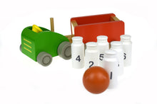 Kaper Kidz - Wooden Milk Bottle Tractor & Bowling set