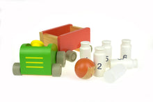 Kaper Kidz - Wooden Milk Bottle Tractor & Bowling set