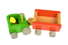 Kaper Kidz - Wooden Milk Bottle Tractor & Bowling set