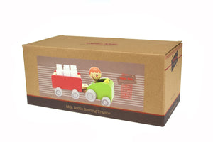 Kaper Kidz - Wooden Milk Bottle Tractor & Bowling set