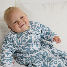 Anchor & Arrow - Sleeping Bag 2.5 Tog Blue Abstract