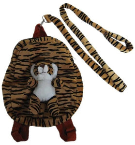 2 in 1 Backpack with Child Leash - Tiger