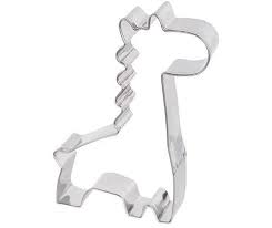 Metal Dough/Cookie Cutters African Animals Set of 5