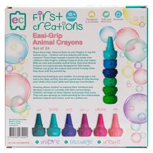 EC - Easi-Grip Animal Crayons Set of 24