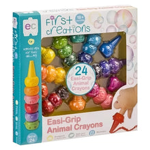 EC - Easi-Grip Animal Crayons Set of 24