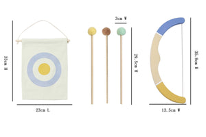 Wooden Bow & Arrow Playset