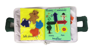 My Activity Learning Cloth Book - Green