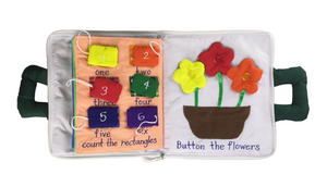 My Activity Learning Cloth Book - Green