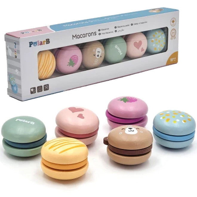 PolarB by Viga - Wooden Macaron set of 6