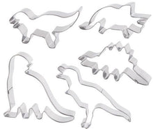 Metal Dough/Cookie Cutters Dinosaurs Set of 5