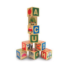Melissa & Doug - ABC-123 Wooden Blocks (26 pcs)