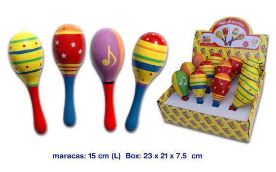 Wooden Maraca - 15 cm