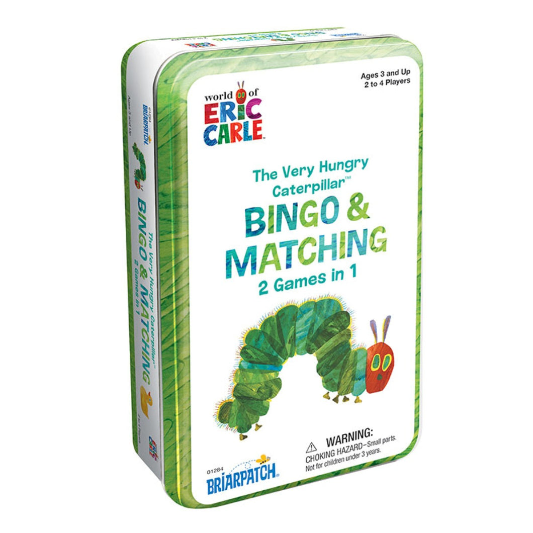 The Very Hungry Caterpillar Bingo & Matching Game in a Tin