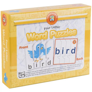 Learning Can Be Fun - Four Letter Word Puzzles
