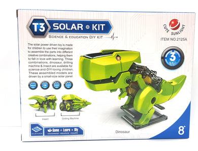 DIY 3 in 1 Solar Robot Kit