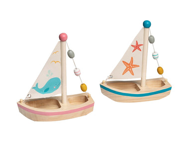 Wooden Toy Sail Boat (Large)