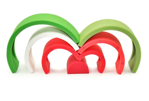 Helo - Stacking Silicone Watermelon