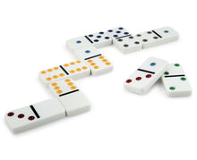 Cardinal Double-Six Dominoes (28 Colour Dot Dominoes)