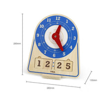 Viga Wooden Learning Clock