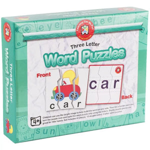 Learning Can Be Fun - Three Letter Word Puzzles