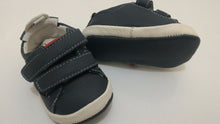 Playette Benji Navy Twin Strap Pre-walker Shoes