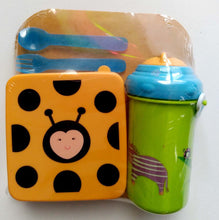 4 Pcs Toddler Lunch Box Set - Ladybug