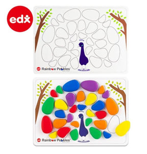 edx education - Rainbow Pebbles Activity Set