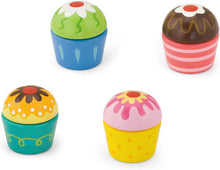 Viga - Wooden Cup Cake Set