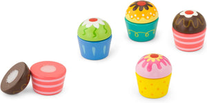 Viga - Wooden Cup Cake Set