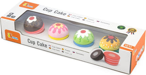 Viga - Wooden Cup Cake Set