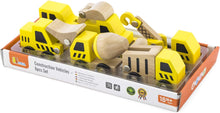 Viga - 6 Pcs Wooden Construction Vehicles