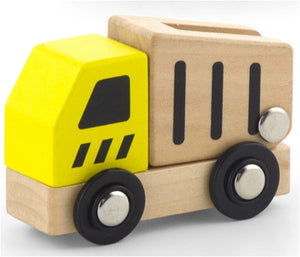 Viga - 6 Pcs Wooden Construction Vehicles