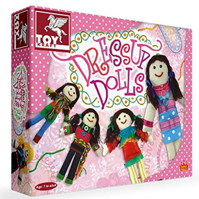 ToyKraft -  Dress Up Dolls craft kit