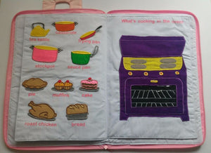 Dyles - My Kitchen Playbook Activity Cloth Book (Pink)