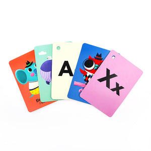 Large Alphabet Flash Cards