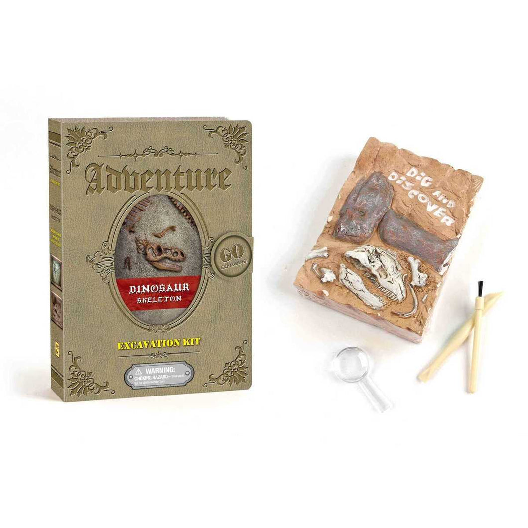 Adventure Dinosaur Skeleton Excavation Kit