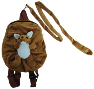 2 in 1 Backpack with Child Leash - Kangaroo