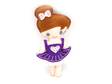 DIY Ballerina Sewing Doll Kit with safety needle