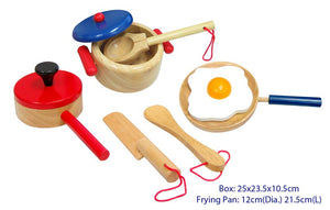 Fun Factory - 9 Pcs Wooden Cooking Set