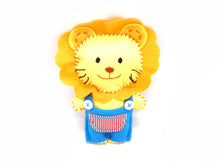 DIY Lion Sewing animal Kit with safety needle
