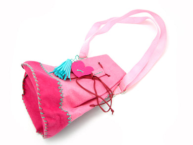 DIY Trendy Suede Bag Sewing Kit with safety needle