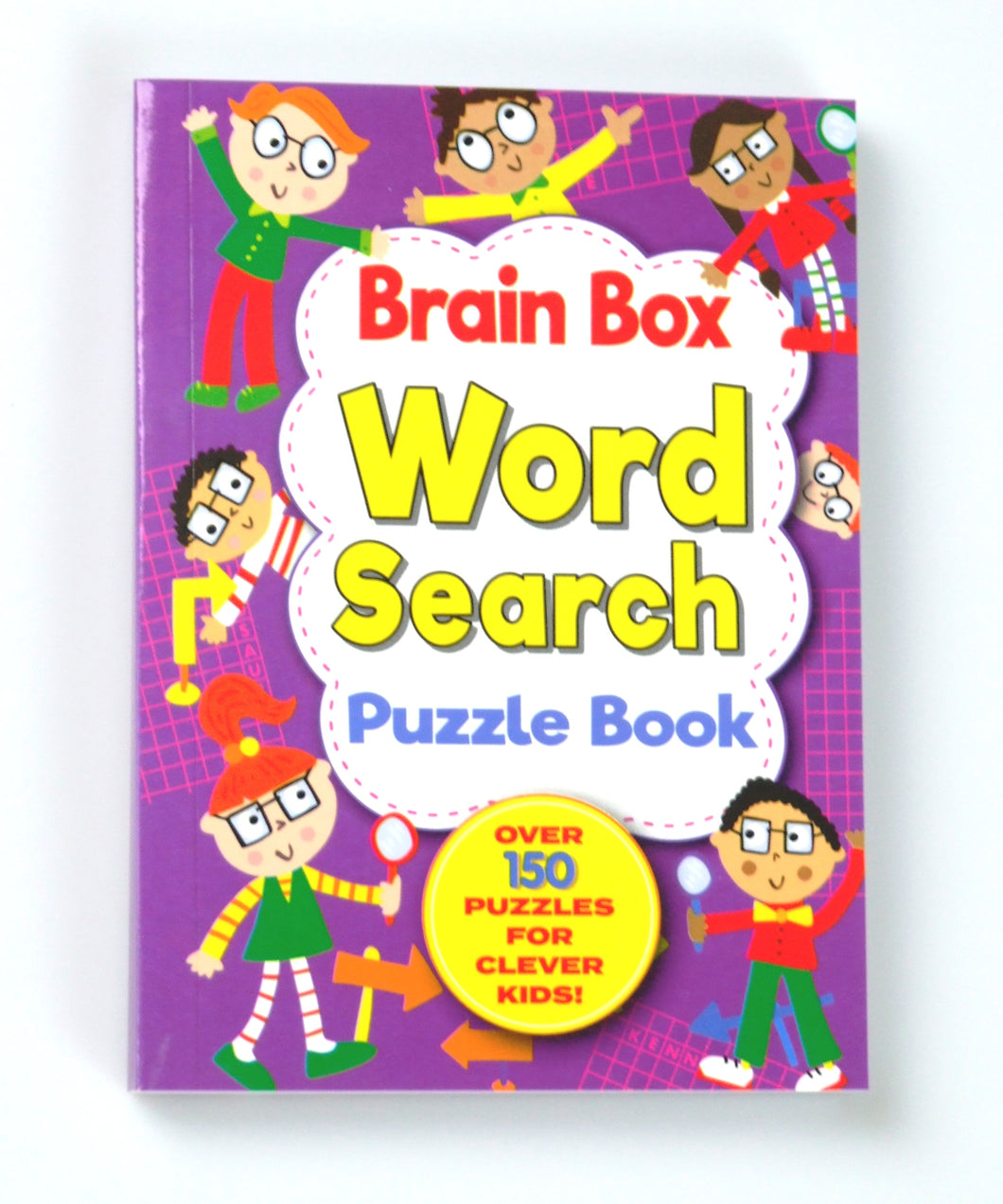 Brain Box Word Search Puzzle Book (Purple)