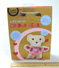 Krafters Korner DIY Craft Kit - LET'S CREATE CUDDLY BEAR