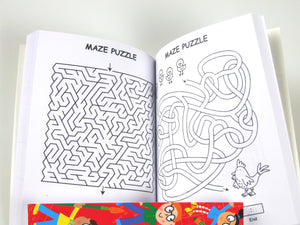 Brain Box Maze Puzzle Book