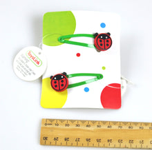 8 Pcs Kids Hair Clips: Strawberry, Ladybug, Fish and Frog